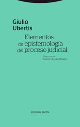 ELEMENTOS DE EPISTEMOLOGIA DEL PROCESO JUDICIAL - 9788498796896
